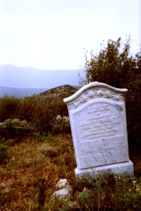 The grave of Mary Casey, Hamilton NV ghost town cemetery